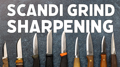 How To Sharpen A Scandi Grind